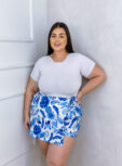 conjunto yasmin azul estampado plus size