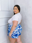 conjunto yasmin azul estampado plus size