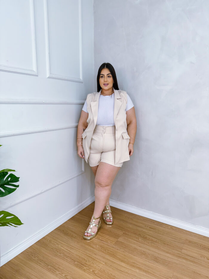 conjunto kátia nude plus size