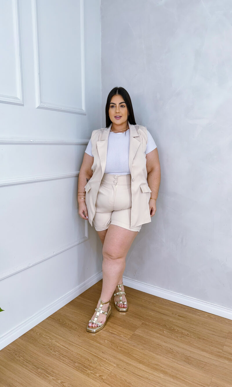 conjunto kátia nude plus size