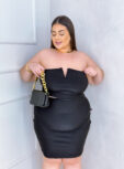 vestido ary preto plus size