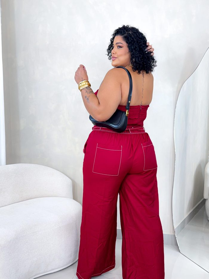conjunto angelina vinho plus size conjunto angelina vinho plus size