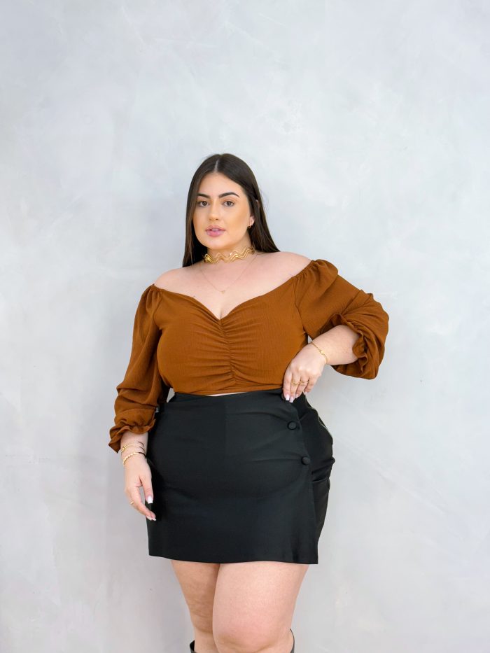 short saia kelia preto plus size short saia kelia preto plus size