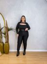 calça guta preta plus size