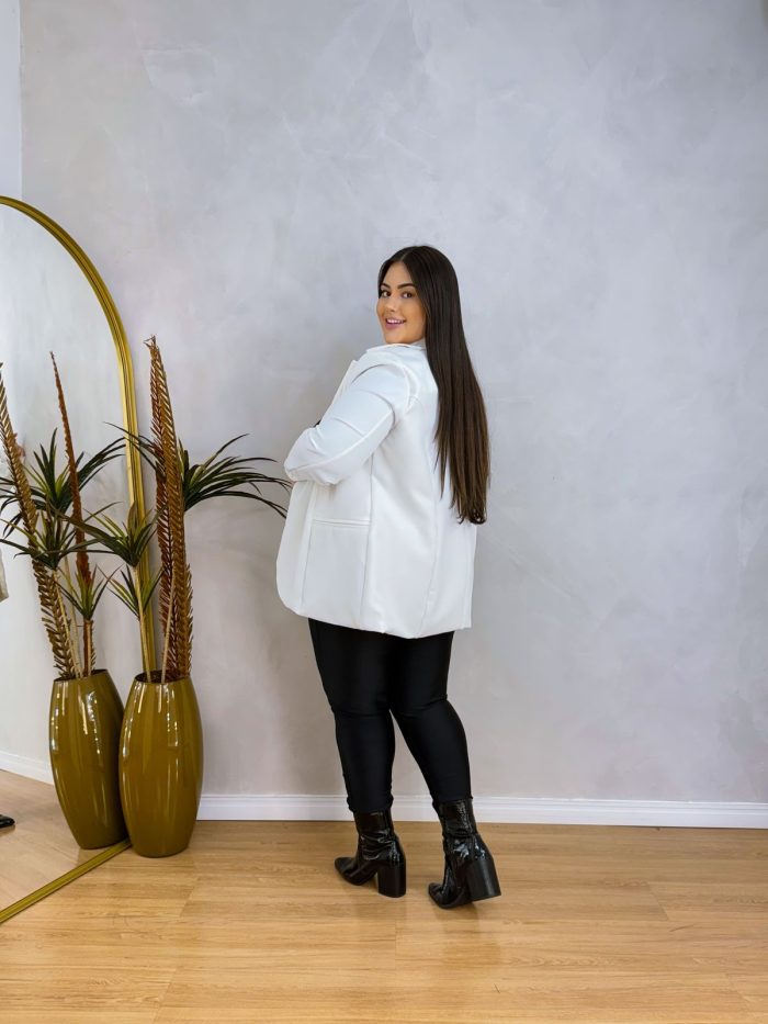 blazer berlim branco plus size blazer berlim branco plus size