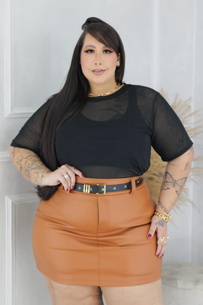 jaqueta lídia caramelo plus size jaqueta lídia caramelo plus size