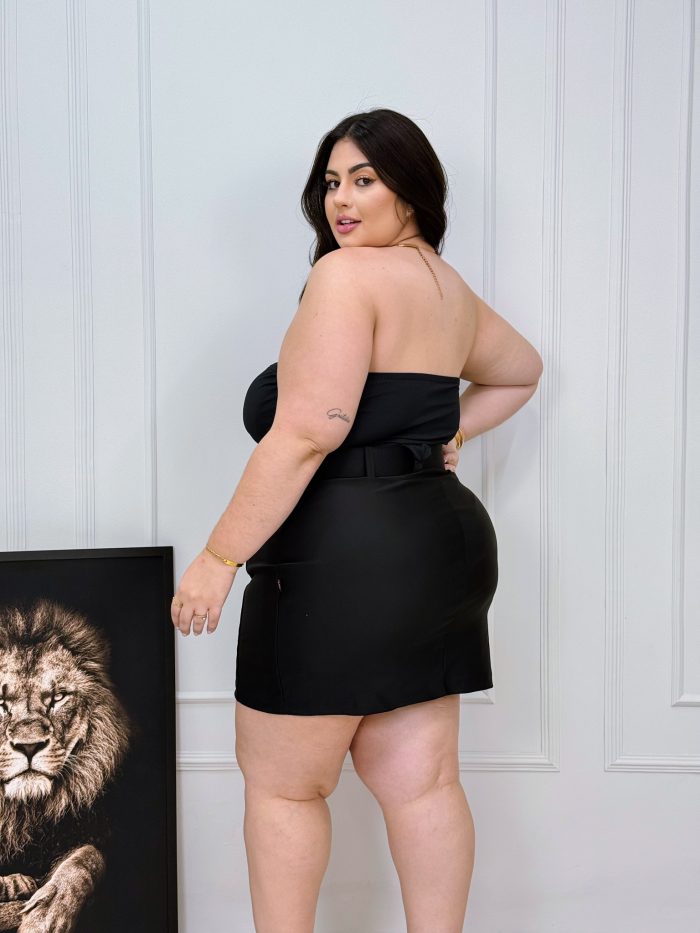 saia ayra preto plus size saia ayra preto plus size