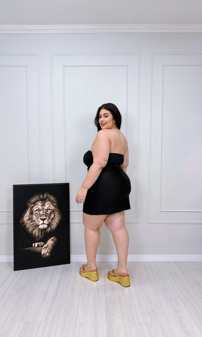 saia ayra preto plus size