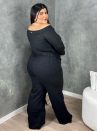 calça aria preto plus size