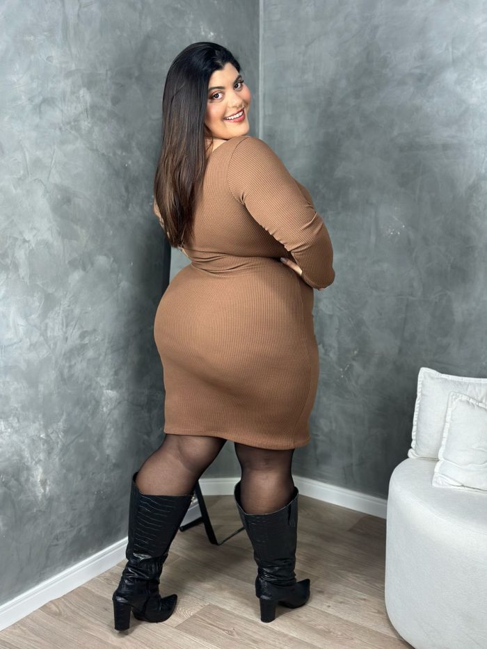 vestido adenese marrom p vestido adenese marrom p