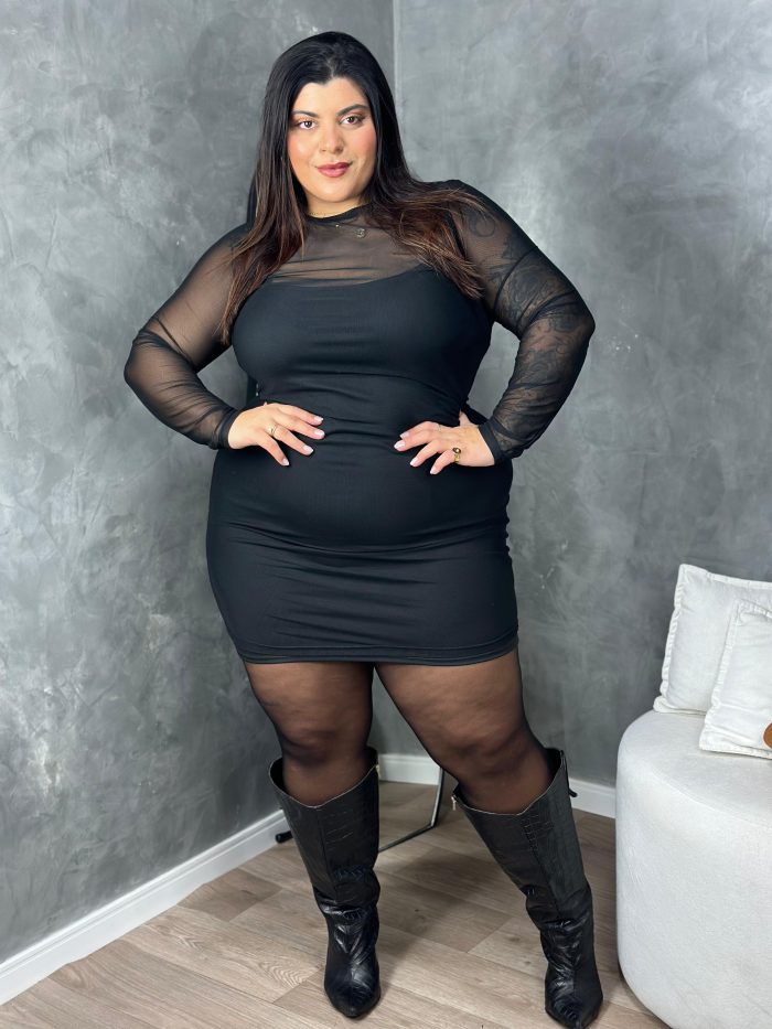 vestido tule preto plus size vestido tule preto plus size