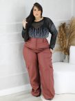 cropped emiliana preto plus size
