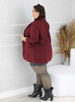 blazer berlim vinho plus size
