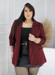blazer berlim vinho plus size