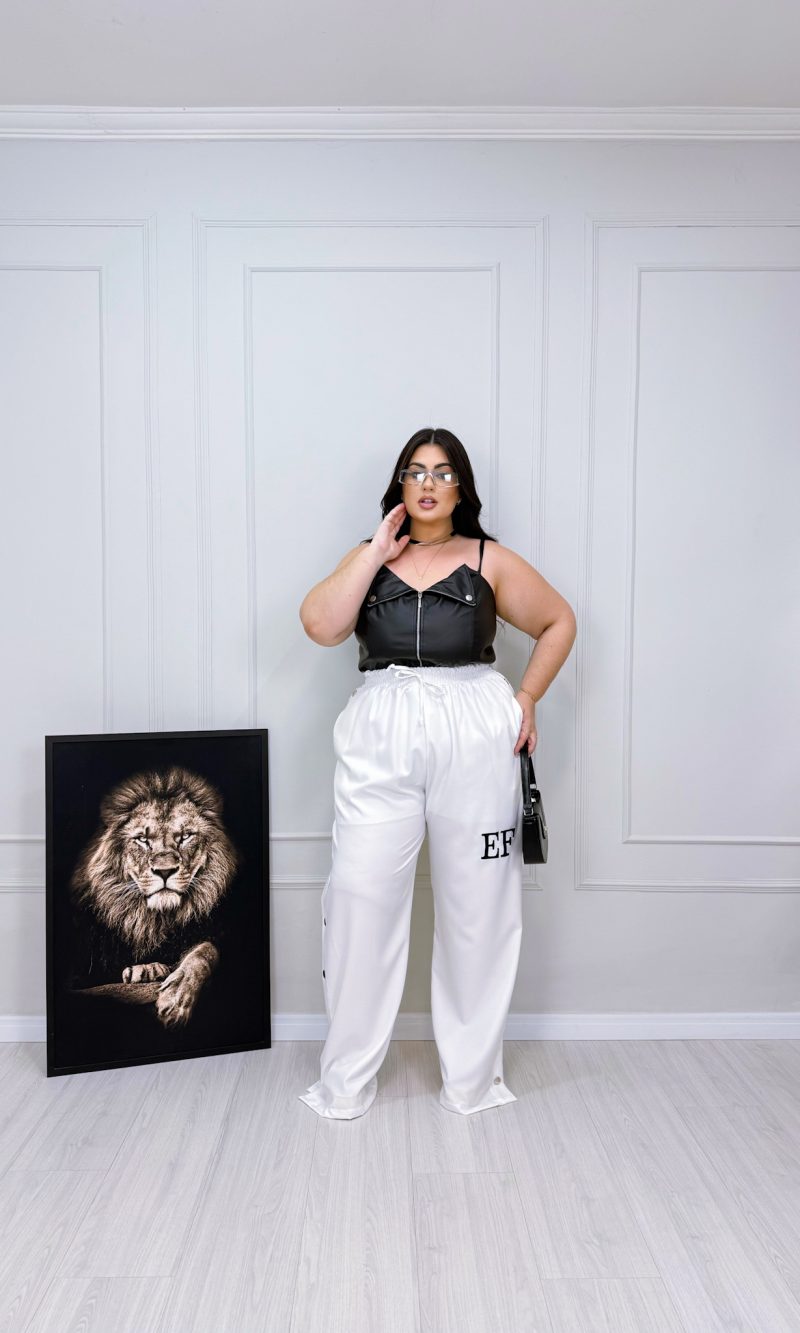 calça janete branco plus size