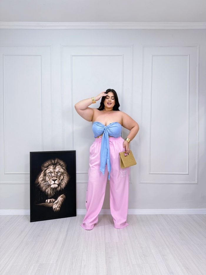 calça janete rosa plus size calça janete rosa plus size