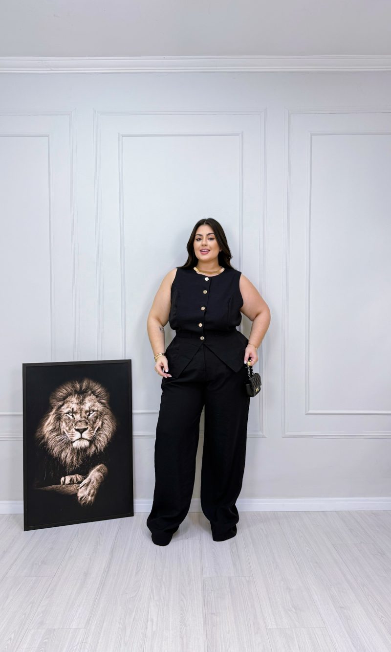 conjunto roberta preto plus size