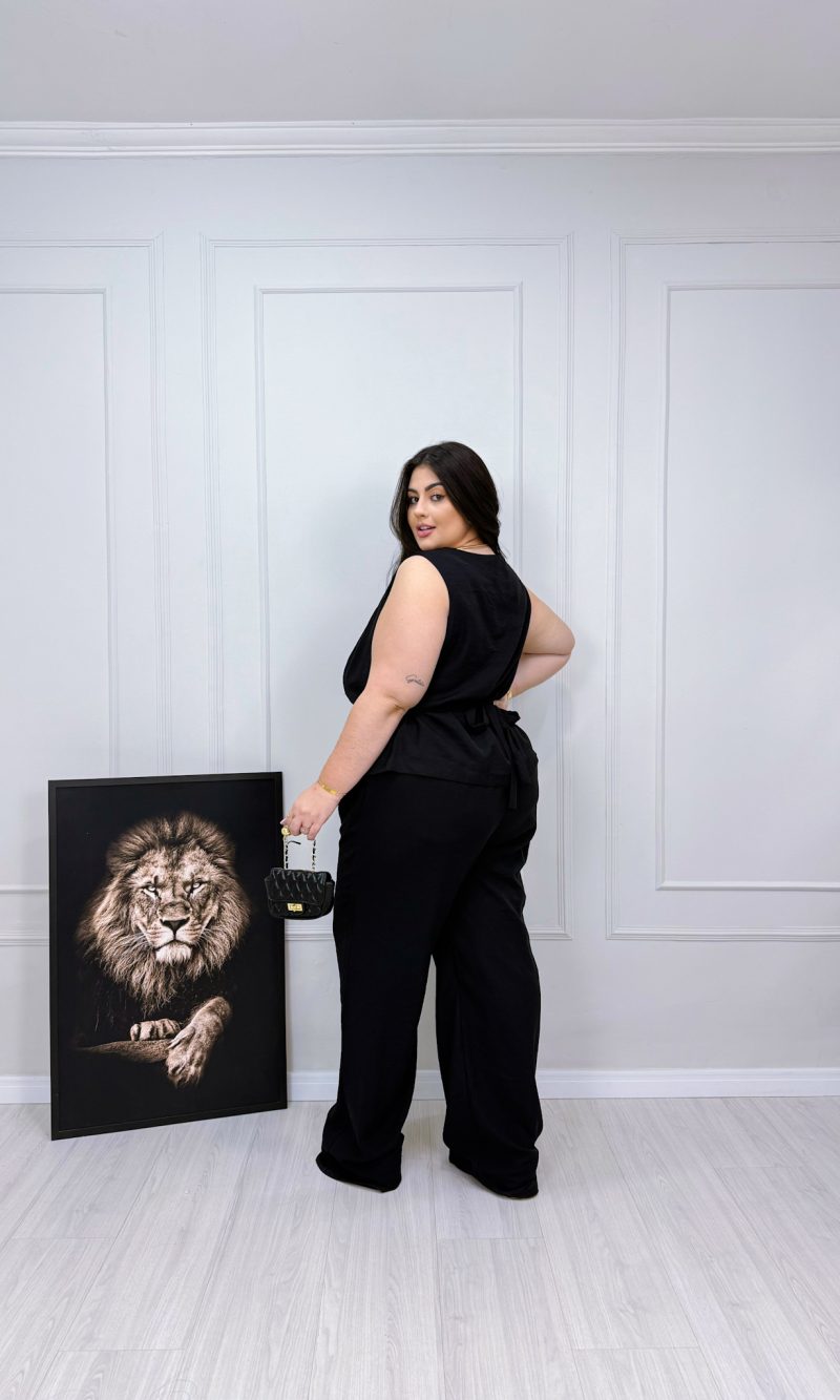 conjunto roberta preto plus size