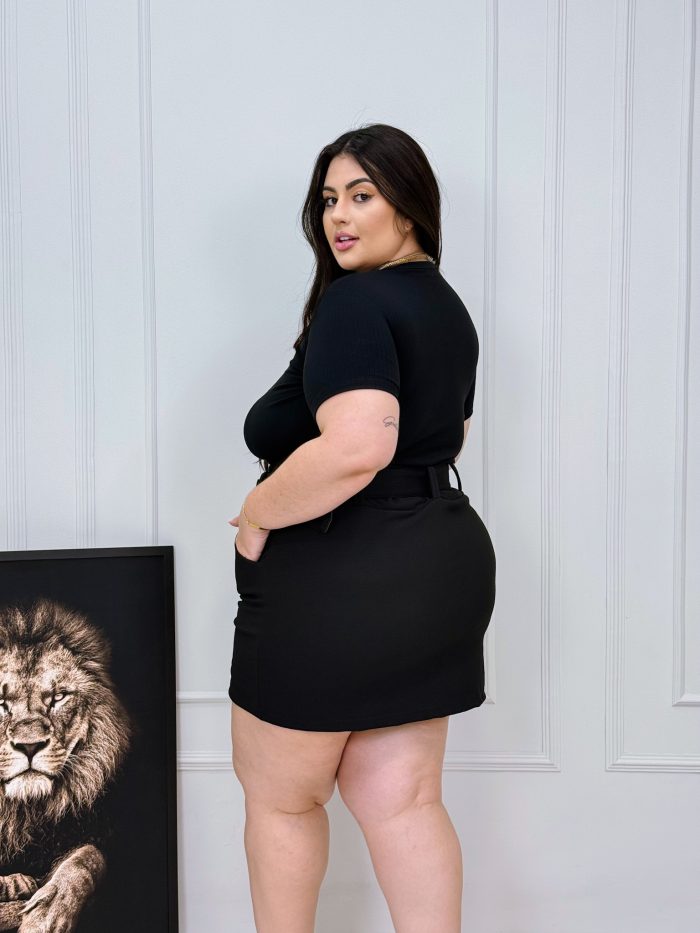 blusa cassia preto plus size blusa cassia preto plus size