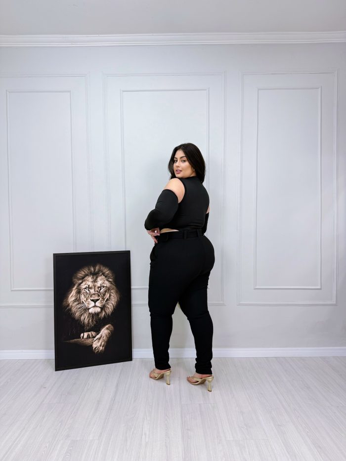 calça july preto plus size calça july preto plus size