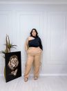 cropped grécia preto plus size