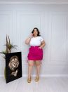 short saia noemi preto plus size