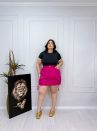 cropped naomi preto plus size