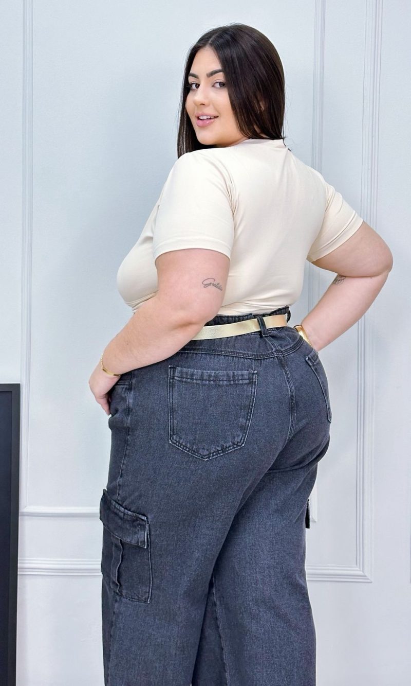 cropped suely nude plus size 1121