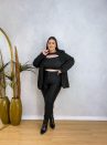blazer berlim preto plus size 1599