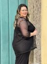 conjunto denise preto plus size