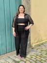 conjunto denise preto plus size