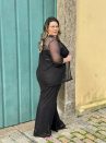conjunto denise preto plus size