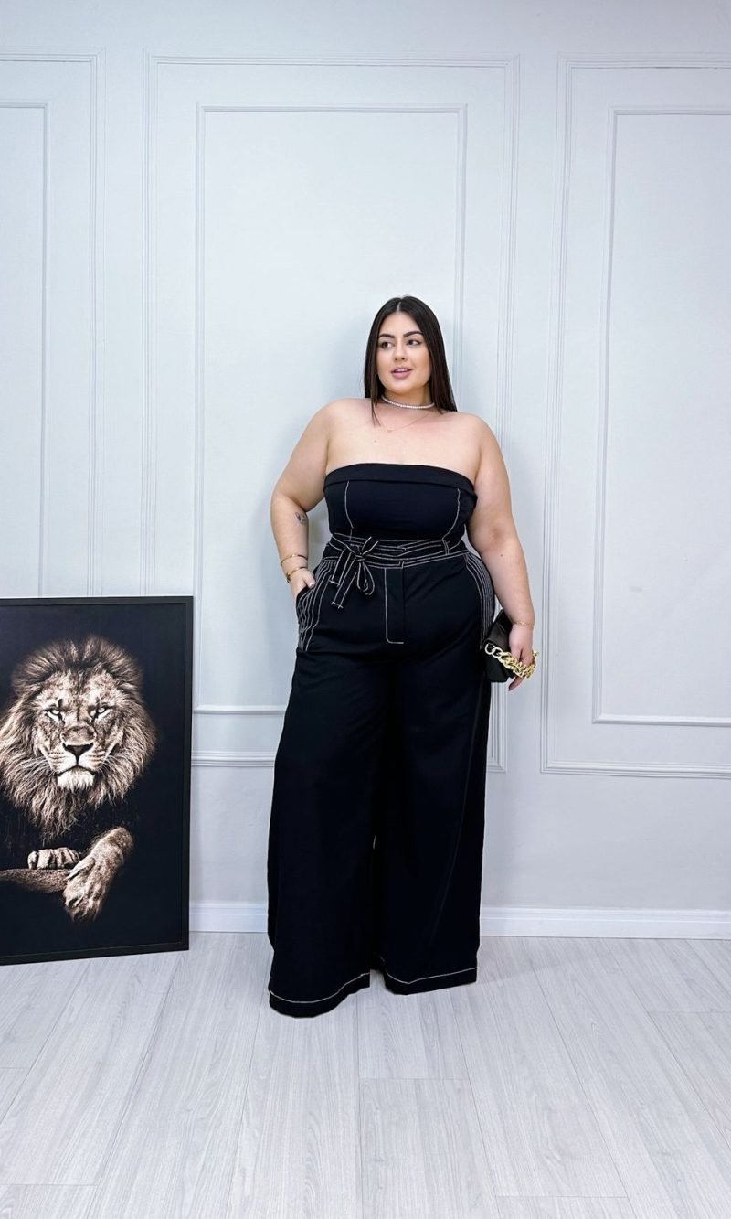 conjunto angelina preto plus size 1657