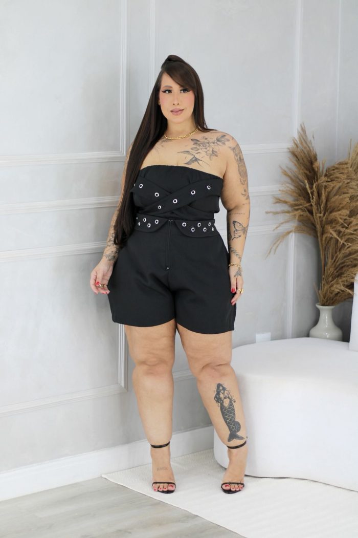 conjunto lori preto plus size 1589 conjunto lori preto plus size 1589