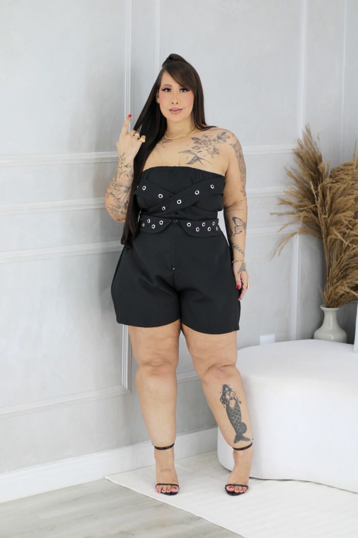 conjunto lori preto plus size 1589 conjunto lori preto plus size 1589