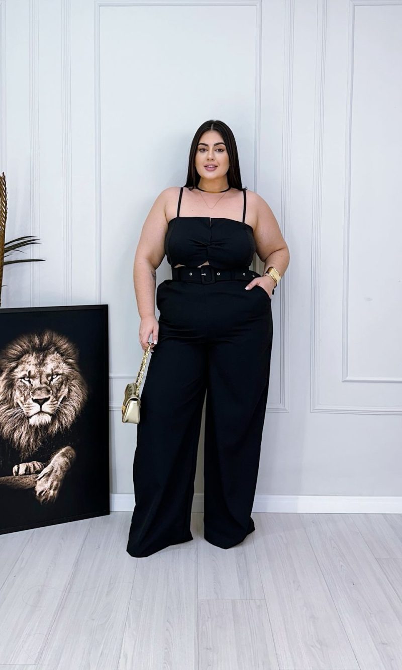 conjunto fernanda preto plus size 1518