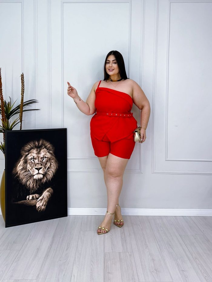 conjunto ayla vermelho plus size 1667 conjunto ayla vermelho plus size 1667