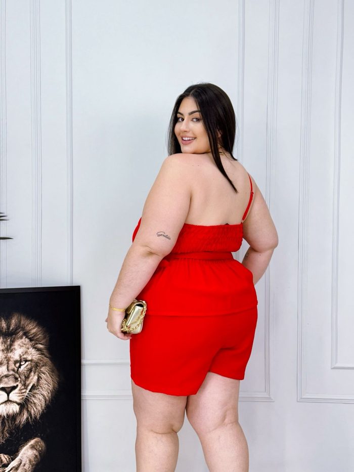 conjunto ayla vermelho plus size 1667 conjunto ayla vermelho plus size 1667