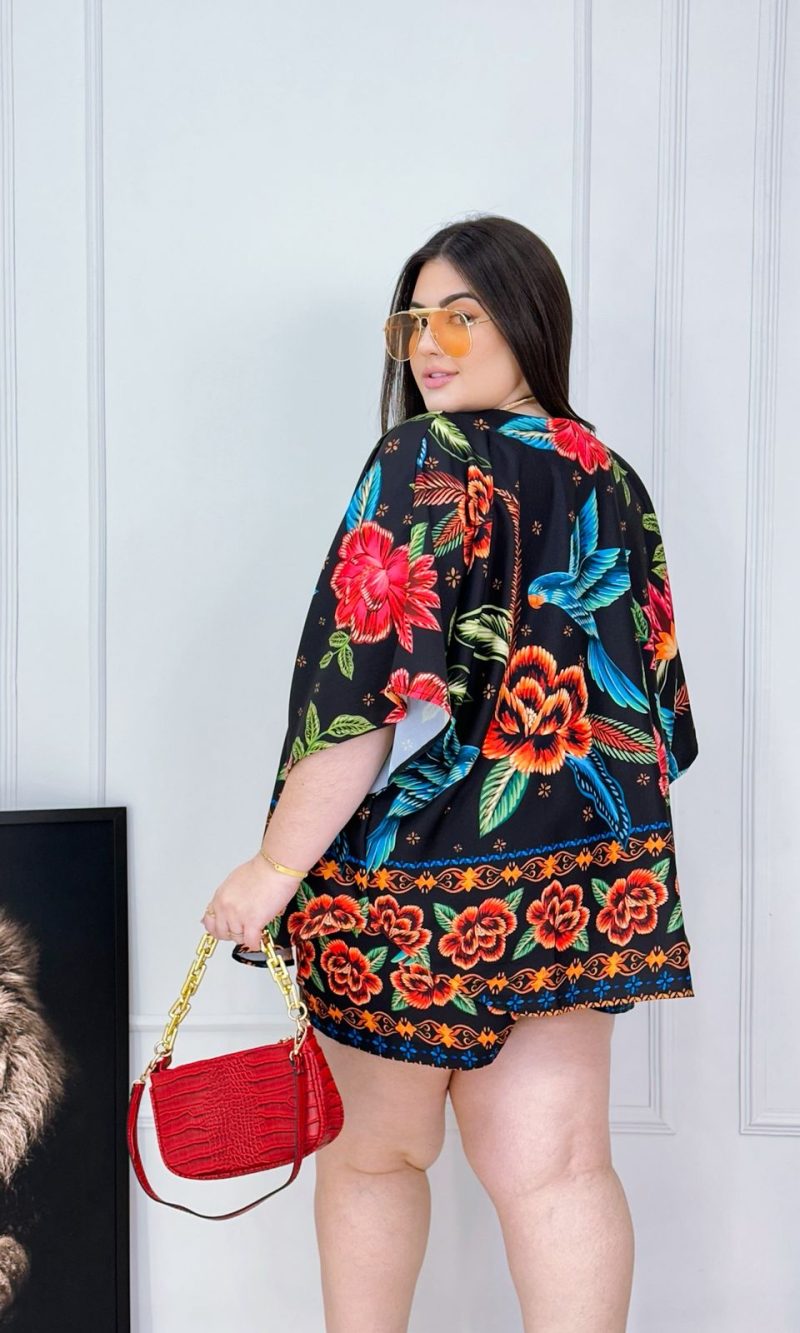 conjunto virginia preto plus size