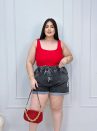 cropped livia preto plus size 1765