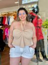 cropped luna nude plus size 1916