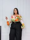 blusa camila estampado plus size 1911