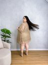 conjunto liandra nude plus size 1464