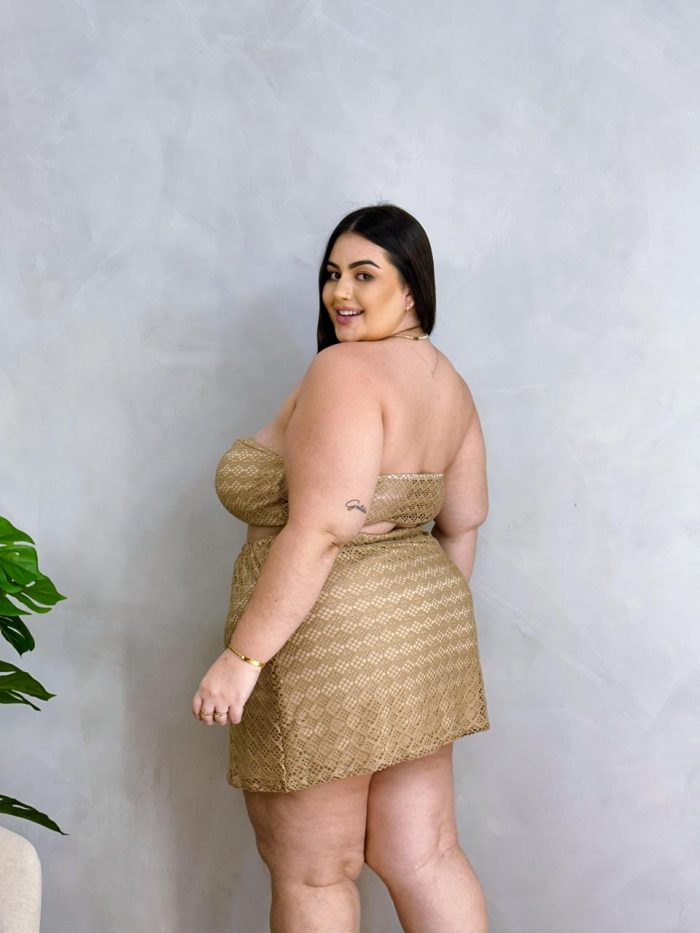 conjunto liandra nude plus size 1464 conjunto liandra nude plus size 1464