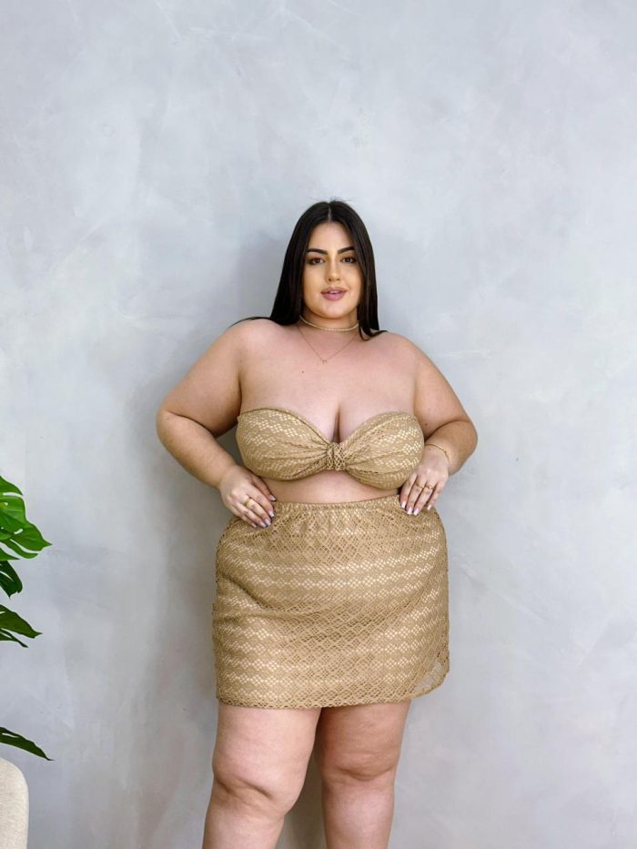conjunto liandra nude plus size 1464 conjunto liandra nude plus size 1464