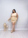 vestido jasmyne dourado plus size 1976