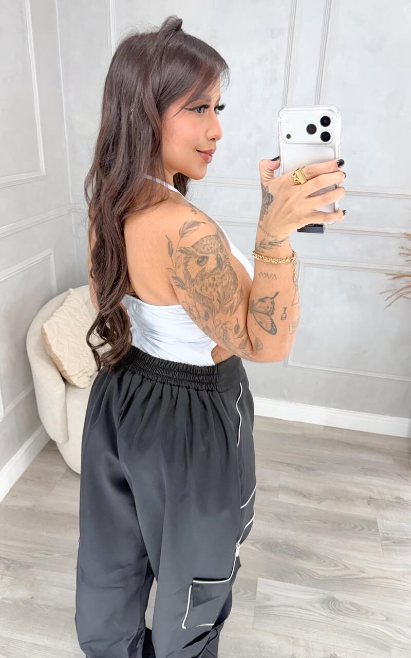 calça catrine preto plus size 2038