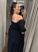 vestido kauane preto plus size 2049