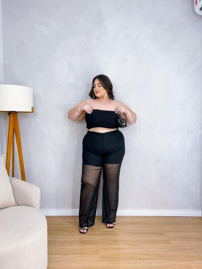 cropped jasmin preto plus size 1186