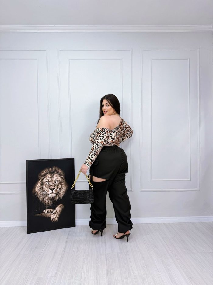 calça carlotta preta plus size 1240 calça carlotta preta plus size 1240